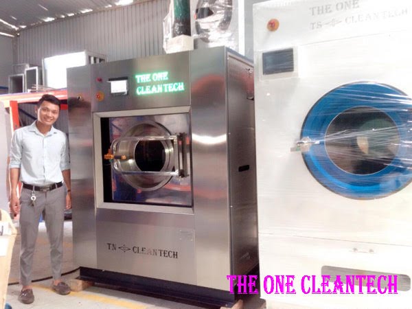 Máy giặt công nghiệp được lắp đặt tại Nghệ An